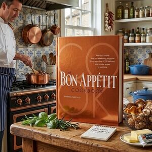 The Bon Appetit Cookbook Barbara Fairchild Hardcover 2006 1200+ Recipes Vintage